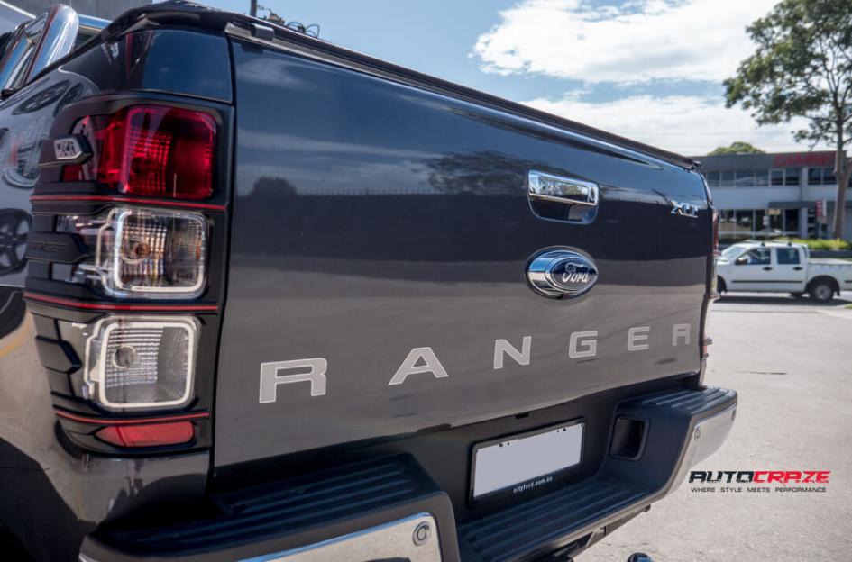 FORD RANGER GD04 MATTE BLACK